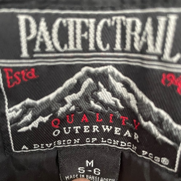 Pacific Trail Outerwear Winter Snow Bibs Unisex Youth Size Small 5-6 - Picture 4 of 4